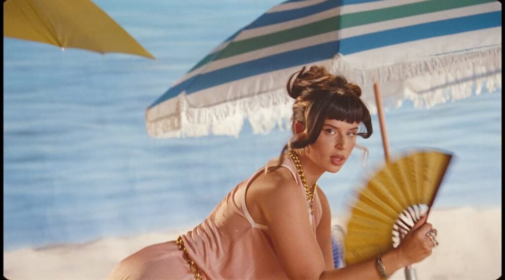 SET PHOTO OF TOKISCHA X NATHY PELUSO DE MARAVISHA MUSIC VIDEO